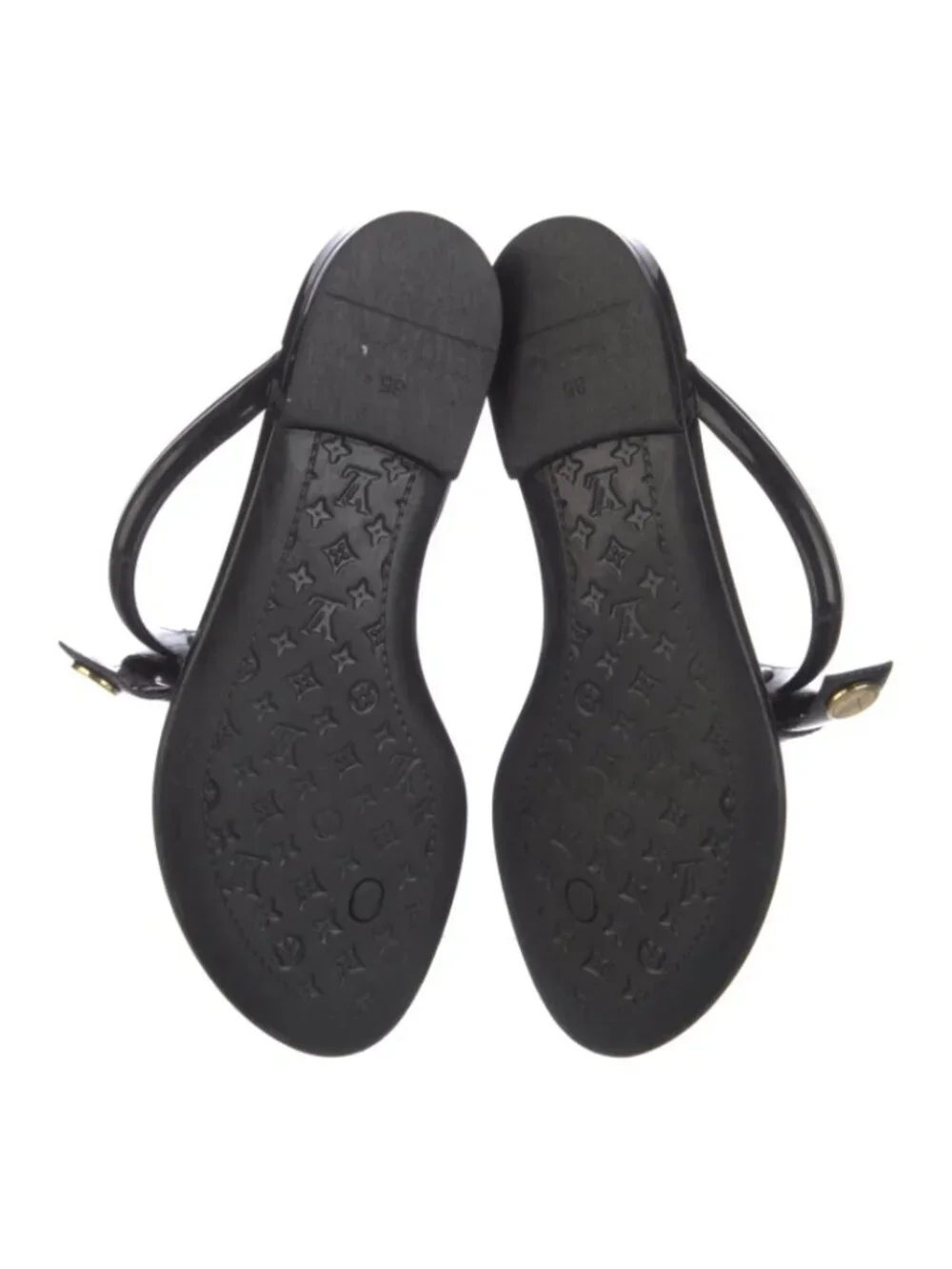 Louis Vuitton LV Monogram PVC Slides Size 35 / US 5